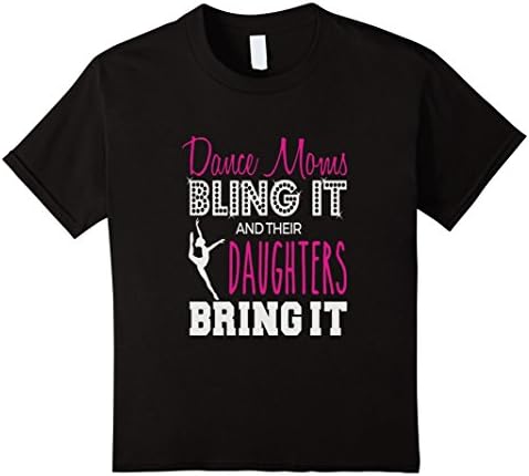 Kids Mom Collection - Dance Moms Bling it &amp; Their Daughters Bring 10 Black