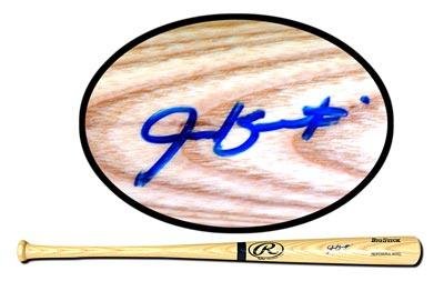 Rawlings Big Stick Bat signed by Atlanta Braves Jarrod Saltalamacchia - Autographed MLB Bats