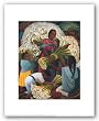 The Flower Vendor by Diego Rivera 11"x14" Art Print Poster