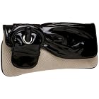 SR SQUARED by Sondra Roberts Oversized Buckle Clutch