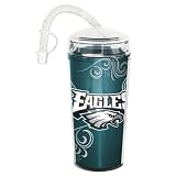 Philadelphia Eagles NFL Double Wall Dombed Tumbler (16oz)