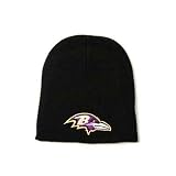 Baltimore Ravens Knit Beanie Hat Toque Hat, Black