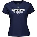 Reebok New England Patriots Navy Blue Ladies Gemini Too T-shirt