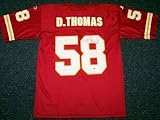 Derrick Thomas Autographed/Hand Signed Kansas City Chiefs Vintage Starter Authentic Jersey PSA/DNA #