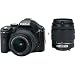 Pentax K-x - Digital camera - SLR - 12.4 Mpix - PENTAX-DA 18-55mm and 50-200mm lenses - optical zoom: 3 x - supported memory: SD, SDHC - black