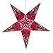 Purple Flower Paper Star Light/Lantern