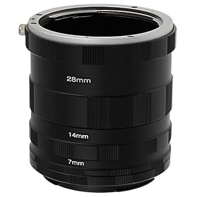 Fotodiox Canon EOS Macro Extension Tube Set Kit for Extreme Close-up, fits Canon EOS... by Fotodiox