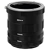 Fotodiox Canon EOS Macro Extension Tube Set Kit for Extreme Close-up, fits Canon EOS 1d,1ds,Mark II, III, IV, 5D, Mark II, 7D, 10D, 20D, 30D, 40D, 50D, 60D, Digital Rebel xt, xti, xs, xsi, t1i, t2i, t3, t3i, 450D, 500D, 550D, 1000D, 1100D