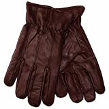 New Mens Thermal Lined Soft Leather Warm Winter Dress Gloves GL317