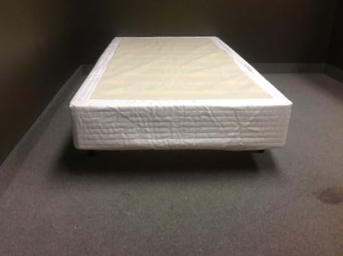 CPS Wood Products Traditional Style Box Spring with Wood Legs, Twin