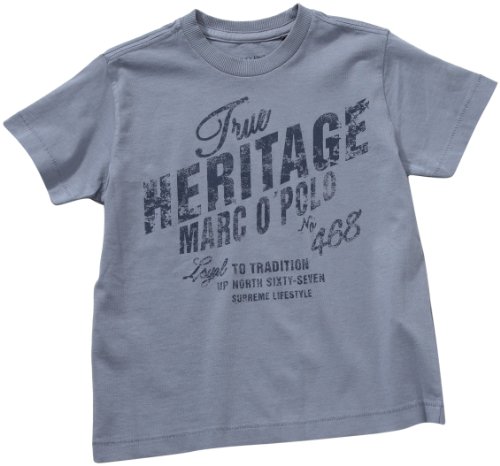Marc O\\\' Polo Junior Jungen T-Shirt 912467, Gr. 176, Blau (faded blue)5826 Preisvergleich