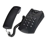 Topcom - Axiss 50 - T&eacute;l&eacute;phone filaire compact - Affichage dernier num&eacute;ro - Touches pause / transfert - Anthrazit