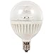 Westinghouse 3312800 G16-1/2 Dimmable LED Energy Star Light Bulb with Candelabra Base, 7W
