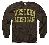 Western Michigan Broncos Brown Arch Crewneck Sweatshirt