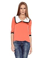 Titis Clothing Blusa Maxi Collar (Coral)