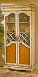 Review Furniture On The Web  / Wine Cabinet In Pine And Cream Finish