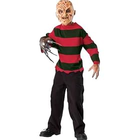 A Nightmare on Elm Street Freddy Krueger Sweater & Mask Child Costume Kit
