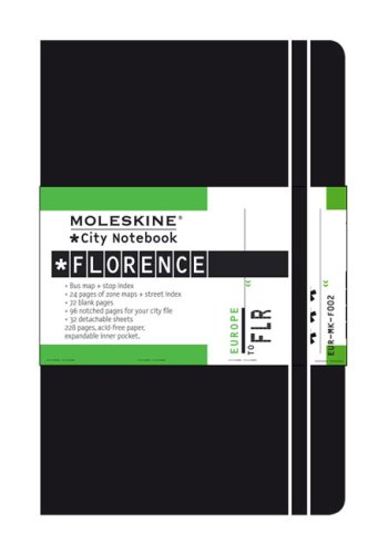 City Travel Guides Discounted  Books : CITY NOTEBOOK FLORENCE (Moleskine City Notebook)