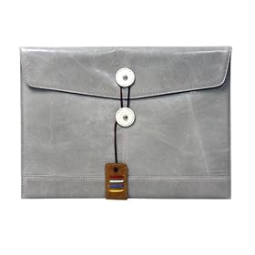 Buy Acer Aspire One D250 10.1 Netbook Deluxe Genuine Leather Portfolio Style Sleeve (Grey) by PPnBB
