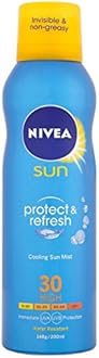 Nivea Sun Protect &amp; Refresh Cooling Mist SPF30 200 ml