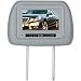 Boss HIR7G Universal Headrest with Pre-Installed 7? Widescreen TFT MONITOR (Grey)