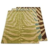IMAGE OF Serengeti Zebra Print Area Rug - Apple, 9'6