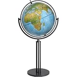 25 Galaxy Illuminated Dual-Image Globe with Stand
