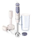 Philips - HR1616/00 - Mixer Plongeant - 650 W - 16 Vitesse - Hachoir + Presse Pur&eacute;e