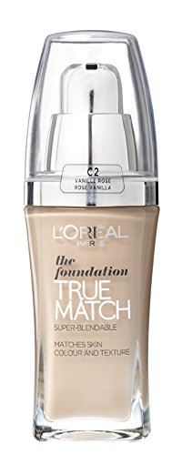L'Oreal Paris True Match Liquid Foundation 30ml-C2 Rose Vanilla