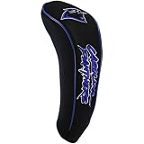 NFL McArthur Carolina Panthers Black Neoprene Golf Club Headcover