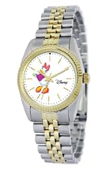 Disney Women's D114S776 Daisy Duck Two-Tone Bracelet Watch