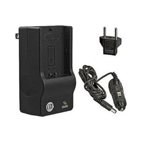 Canon PowerShot SD870 IS SD850 IS - Replacement Battery Charger (Including Car and European Plug Adapters)