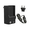 Pansonic Lumix DMC-FS3, DMC-FS5, DMC-FS20, DMC-FX35 - Replacement Battery Charger (Incl. Car and European Plug Adapters)