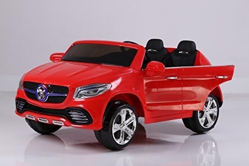 MERCEDES ML STYLE RIDE ON TOY CAR REMOTE CONTROL 24VOLTS BATTERY OPERATED 2 SEATER RED