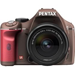 PENTAXデジタル一眼レフカメラ K-x レンズキット チョコレート/レッド 008