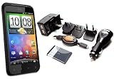UltimateAddons Worldwide Travel Charging Kit + Emergency Battery for HTC Incredible S