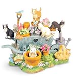 Kitten on Garden Cart
