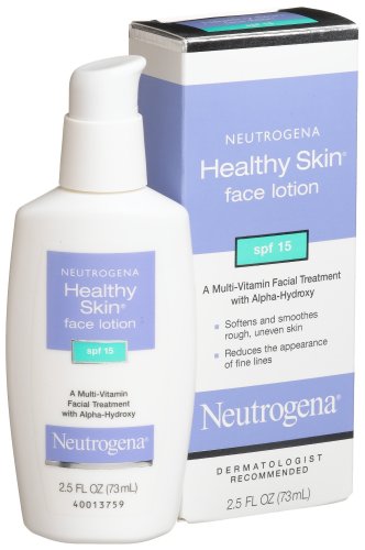 Neutrogena Healthy Skin Face Lotion, SPF 15, 2.5 Ounce