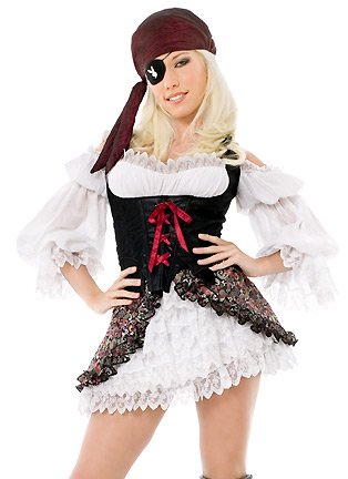 Sexy Adult Pirate Costume 