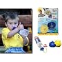 Lil' Topper Sipper Cap  Set of 1 Blue 1 Yellow