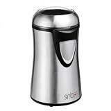 150W elektrische Edelstahl Kaffeemühle mit 60g Fassungsvermögen Universalmühle