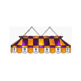 Louisiana State (LSU) Tigers Pool Table Stained Glass Lamp