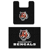 Cincinnati Bengals 2 Piece Bath Mat Set