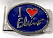 I Love ELVIS Money Clip