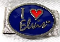 I Love ELVIS Money Clip