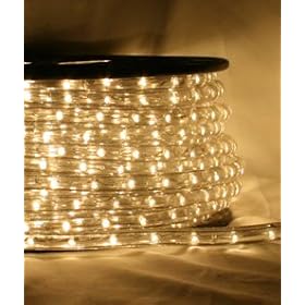 166' Warm White LED Rope Light package - Premium Grade by 