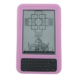Skque Pink case cover for Amazon Kindle 3 / Global Wireless 6 inch / 15 cm (latest generation)