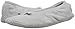 isotoner Women's Diamond Microterry Gemma Ballerina Slippers with Memory Foam Comfort and Suede Sole