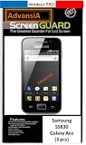 3 FILMS PROTECTION ECRAN SAMSUNG Galaxy Ace S5830 [Appareils �lectroniques]