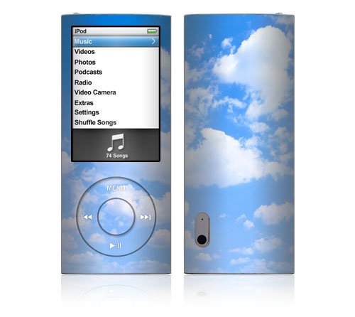 Clouds Decorative Skin Decal Sticker for Apple 